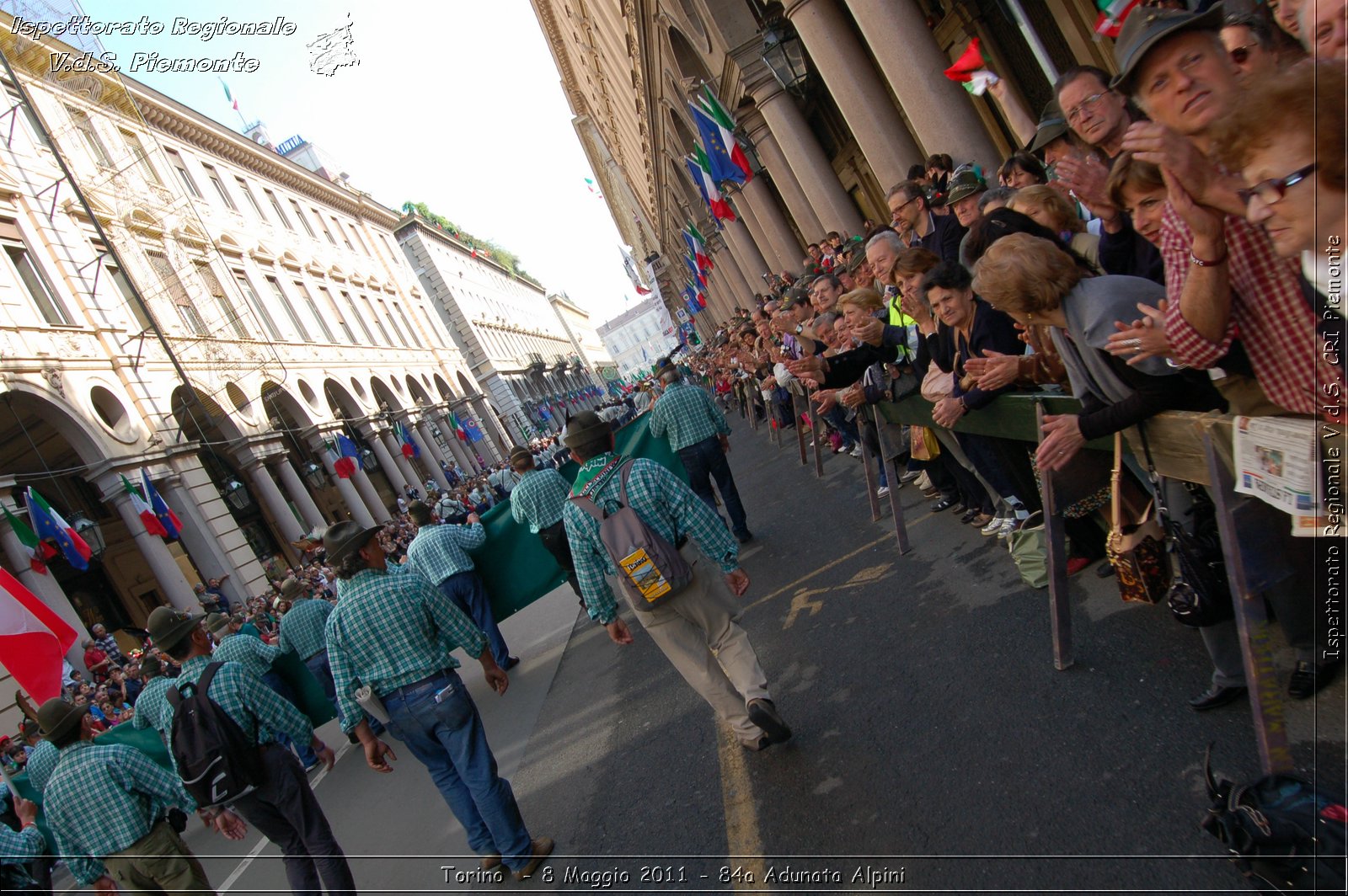 Torino  - 8 Maggio 2011 - 84a Adunata Nazionale Alpini -  Croce Rossa Italiana - Ispettorato Regionale Volontari del Soccorso Piemonte
