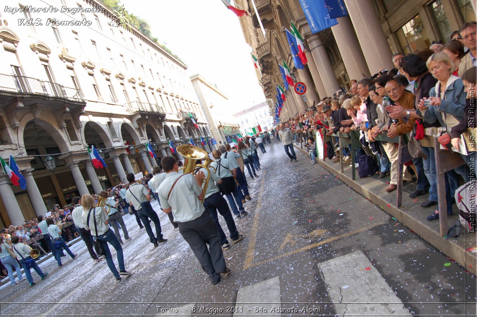 Torino  - 8 Maggio 2011 - 84a Adunata Nazionale Alpini -  Croce Rossa Italiana - Ispettorato Regionale Volontari del Soccorso Piemonte
