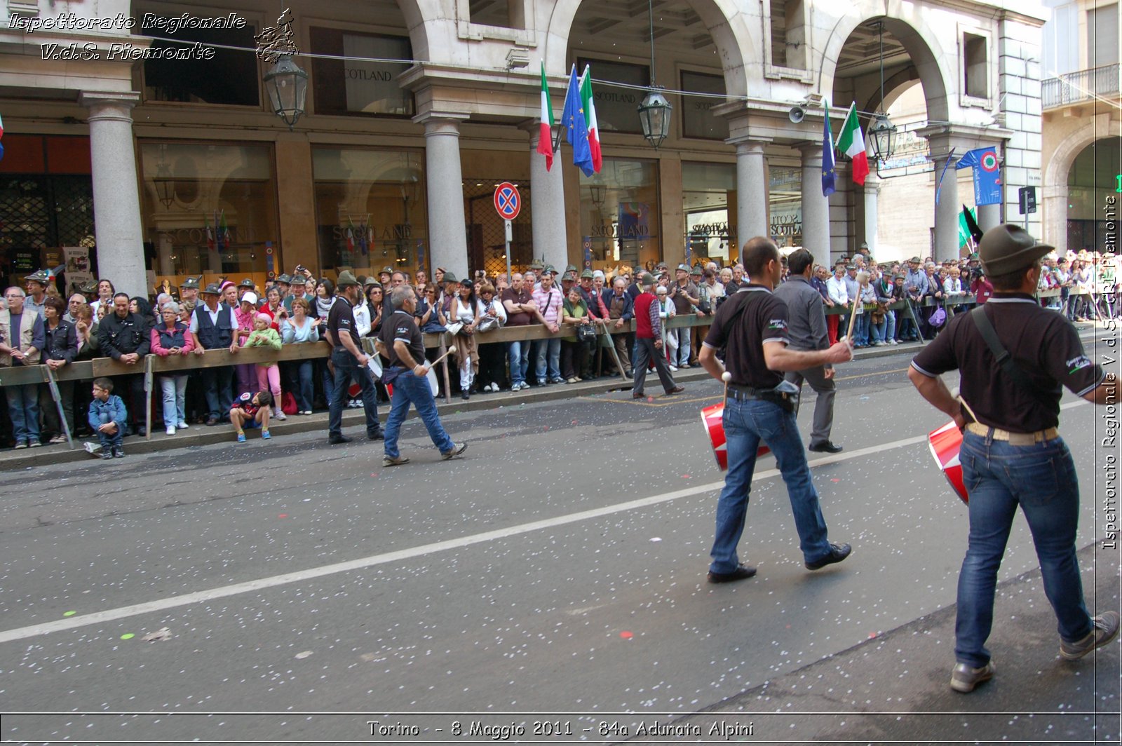 Torino  - 8 Maggio 2011 - 84a Adunata Nazionale Alpini -  Croce Rossa Italiana - Ispettorato Regionale Volontari del Soccorso Piemonte