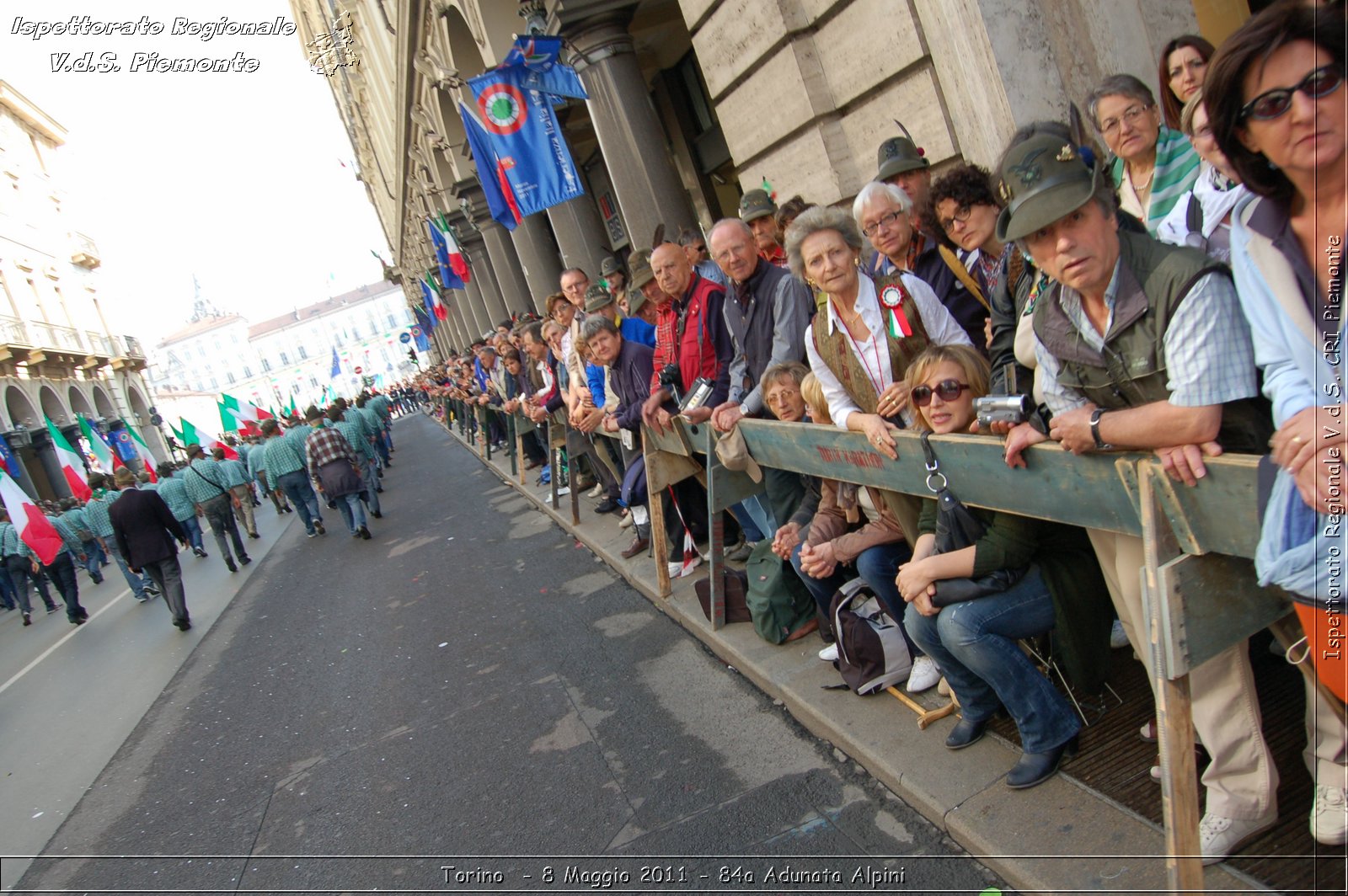 Torino  - 8 Maggio 2011 - 84a Adunata Nazionale Alpini -  Croce Rossa Italiana - Ispettorato Regionale Volontari del Soccorso Piemonte