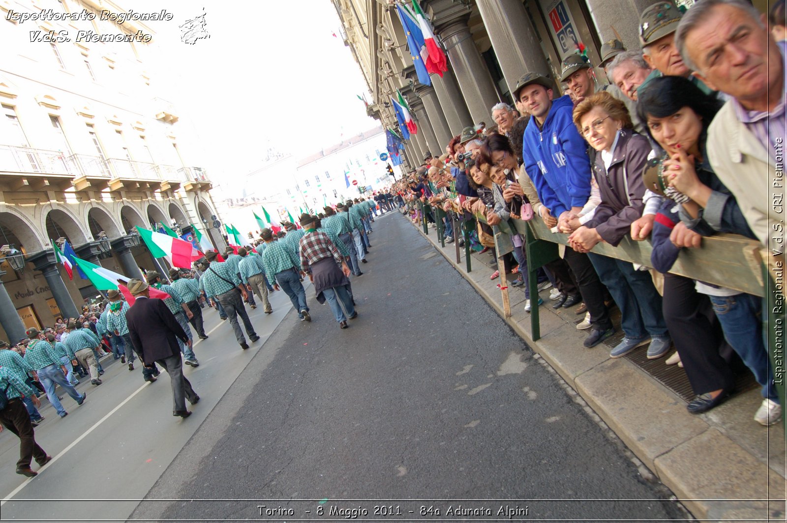Torino  - 8 Maggio 2011 - 84a Adunata Nazionale Alpini -  Croce Rossa Italiana - Ispettorato Regionale Volontari del Soccorso Piemonte