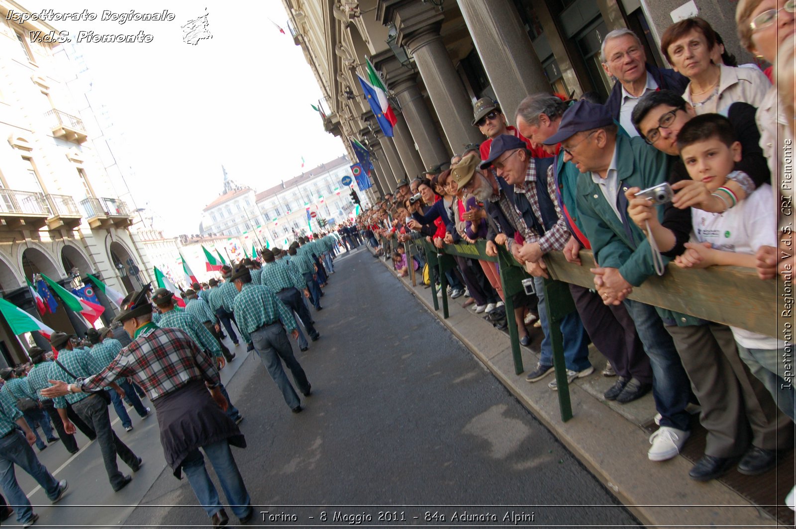 Torino  - 8 Maggio 2011 - 84a Adunata Nazionale Alpini -  Croce Rossa Italiana - Ispettorato Regionale Volontari del Soccorso Piemonte