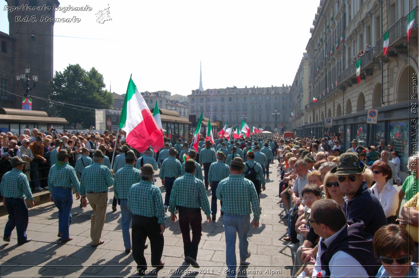 Torino  - 8 Maggio 2011 - 84a Adunata Nazionale Alpini -  Croce Rossa Italiana - Ispettorato Regionale Volontari del Soccorso Piemonte
