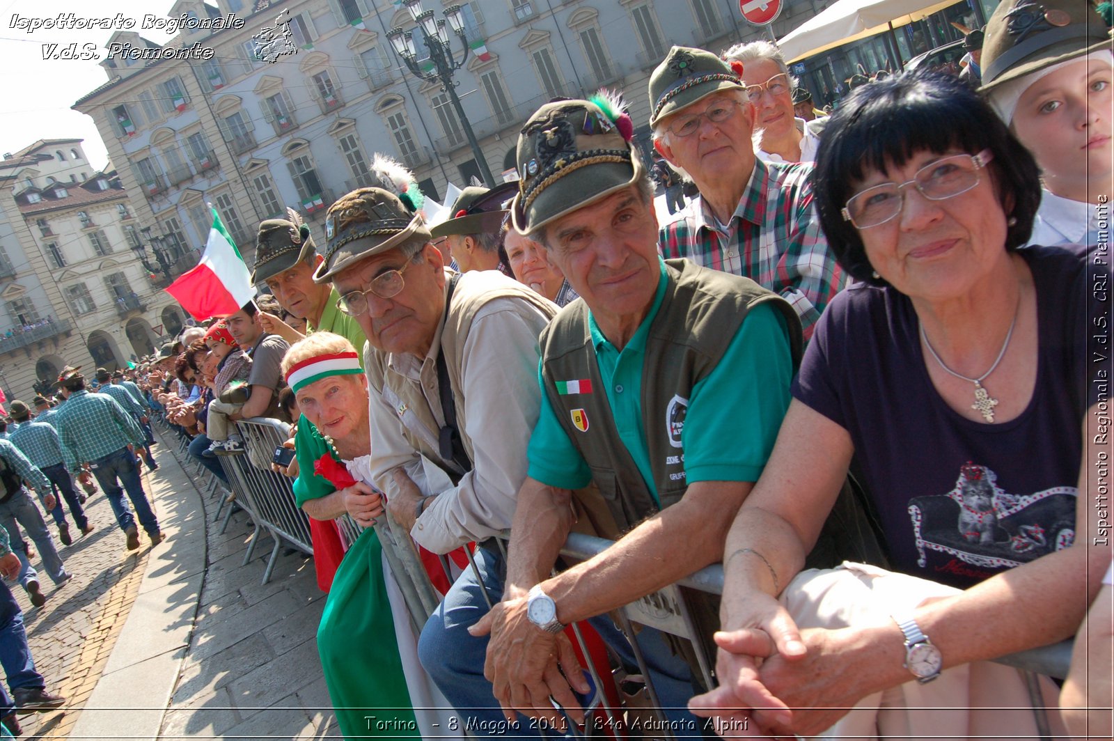 Torino  - 8 Maggio 2011 - 84a Adunata Nazionale Alpini -  Croce Rossa Italiana - Ispettorato Regionale Volontari del Soccorso Piemonte