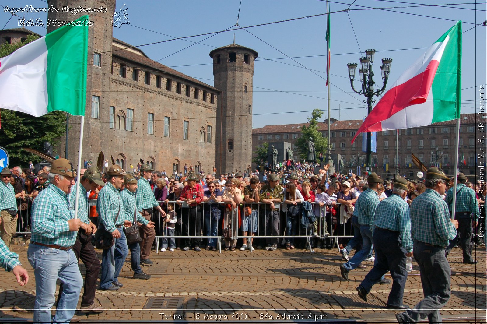 Torino  - 8 Maggio 2011 - 84a Adunata Nazionale Alpini -  Croce Rossa Italiana - Ispettorato Regionale Volontari del Soccorso Piemonte