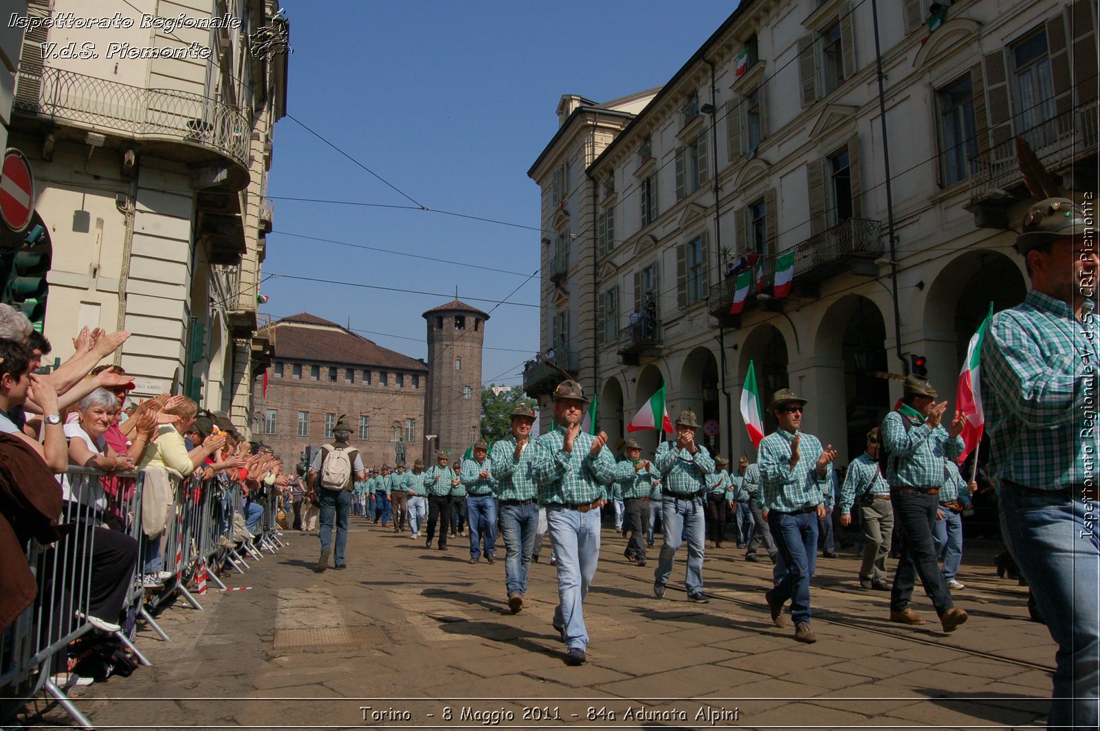 Torino  - 8 Maggio 2011 - 84a Adunata Nazionale Alpini -  Croce Rossa Italiana - Ispettorato Regionale Volontari del Soccorso Piemonte
