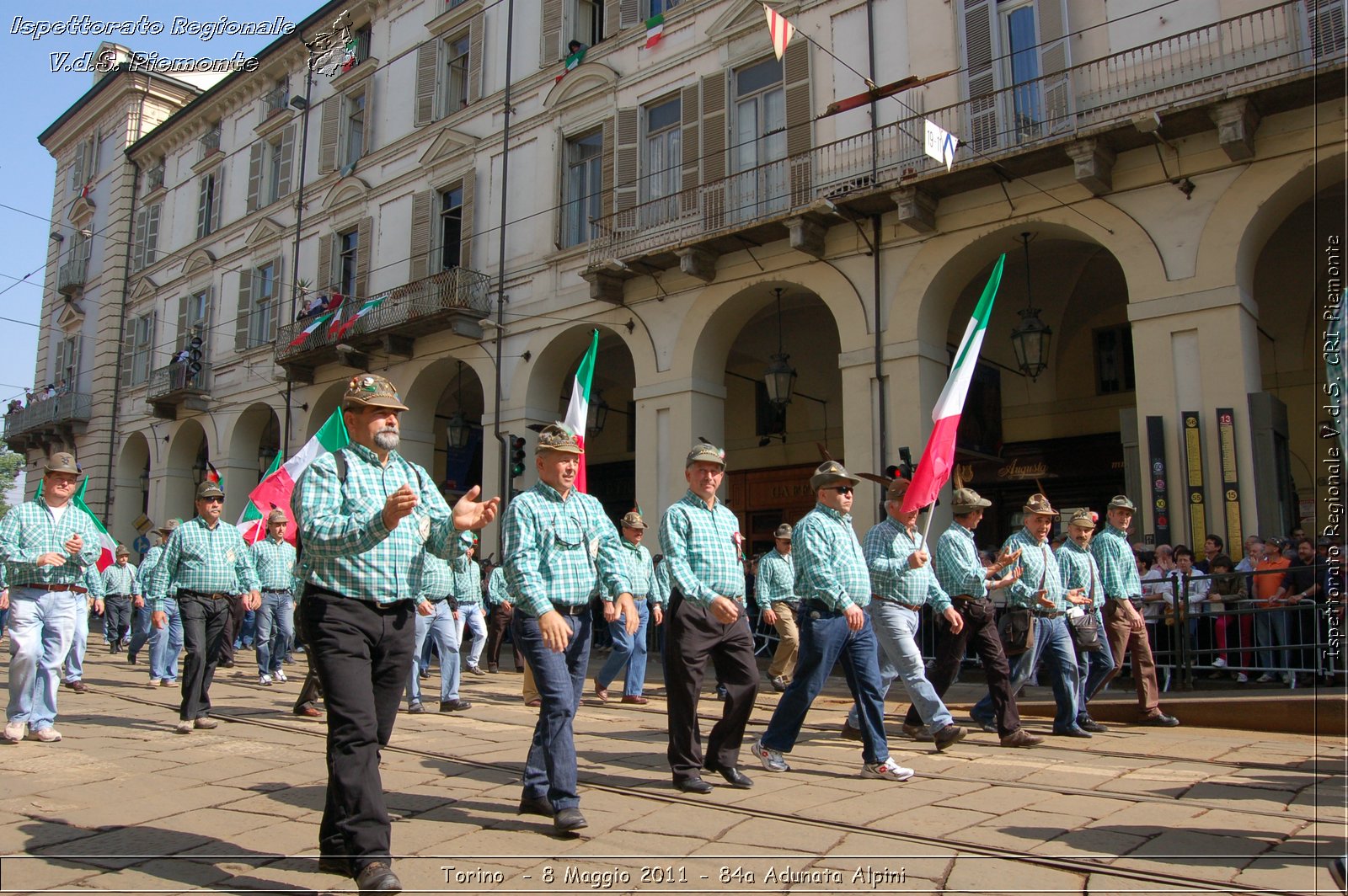 Torino  - 8 Maggio 2011 - 84a Adunata Nazionale Alpini -  Croce Rossa Italiana - Ispettorato Regionale Volontari del Soccorso Piemonte