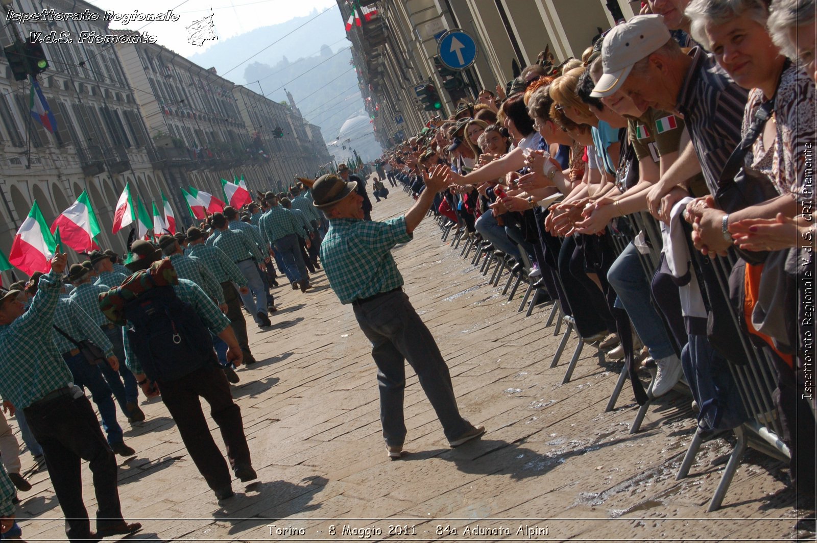 Torino  - 8 Maggio 2011 - 84a Adunata Nazionale Alpini -  Croce Rossa Italiana - Ispettorato Regionale Volontari del Soccorso Piemonte