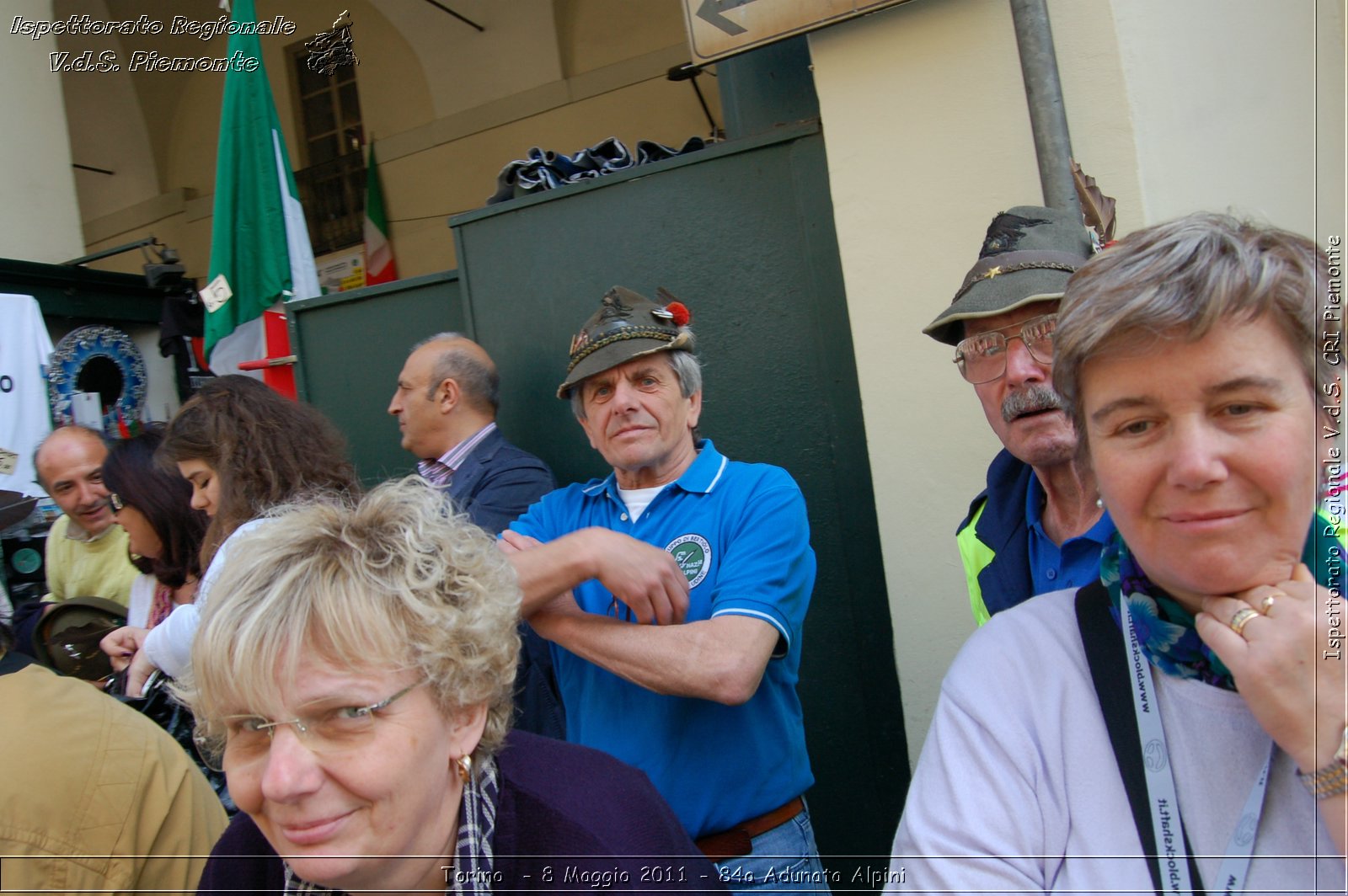 Torino  - 8 Maggio 2011 - 84a Adunata Nazionale Alpini -  Croce Rossa Italiana - Ispettorato Regionale Volontari del Soccorso Piemonte