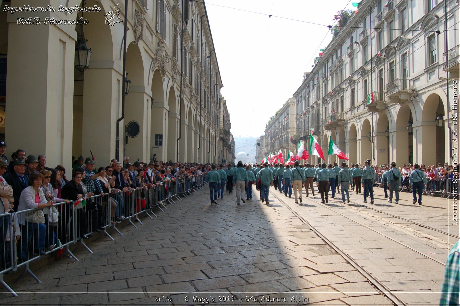 Torino  - 8 Maggio 2011 - 84a Adunata Nazionale Alpini -  Croce Rossa Italiana - Ispettorato Regionale Volontari del Soccorso Piemonte