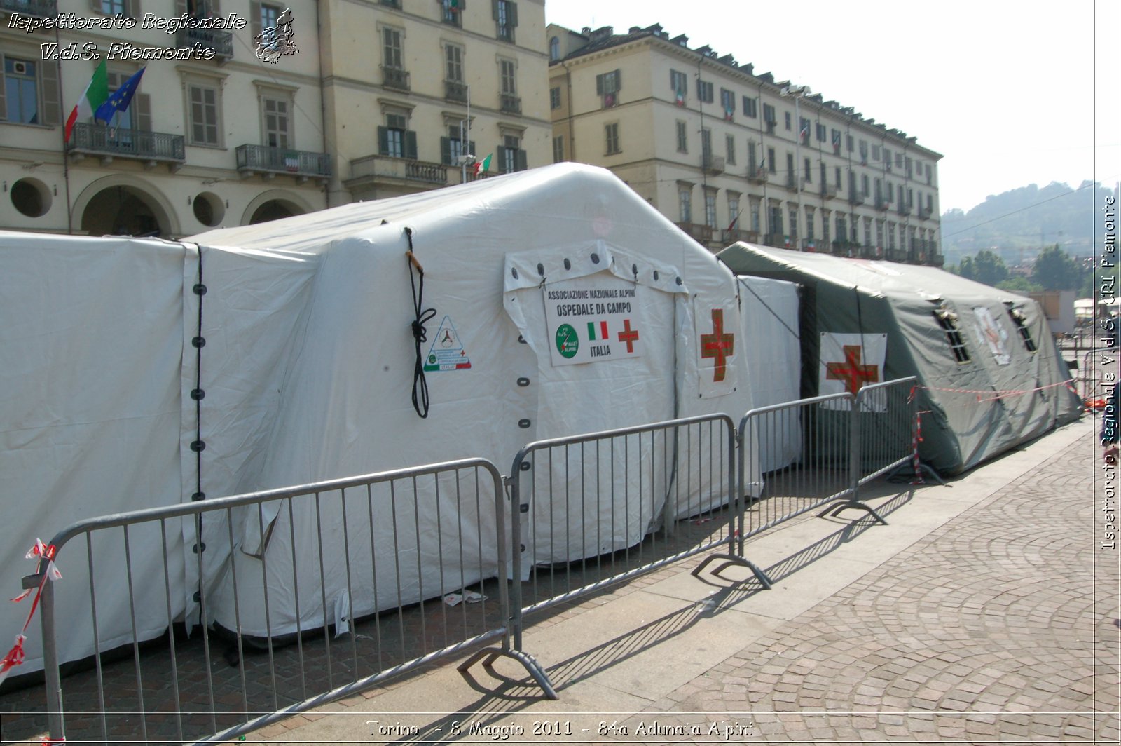 Torino  - 8 Maggio 2011 - 84a Adunata Nazionale Alpini -  Croce Rossa Italiana - Ispettorato Regionale Volontari del Soccorso Piemonte