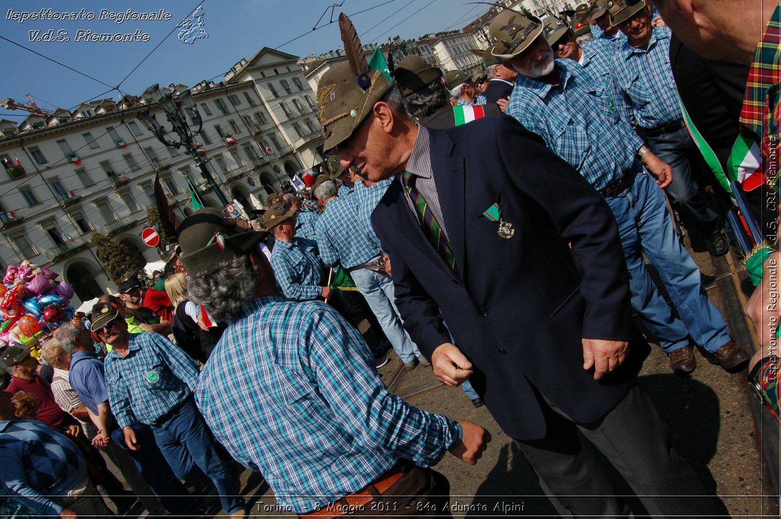 Torino  - 8 Maggio 2011 - 84a Adunata Nazionale Alpini -  Croce Rossa Italiana - Ispettorato Regionale Volontari del Soccorso Piemonte