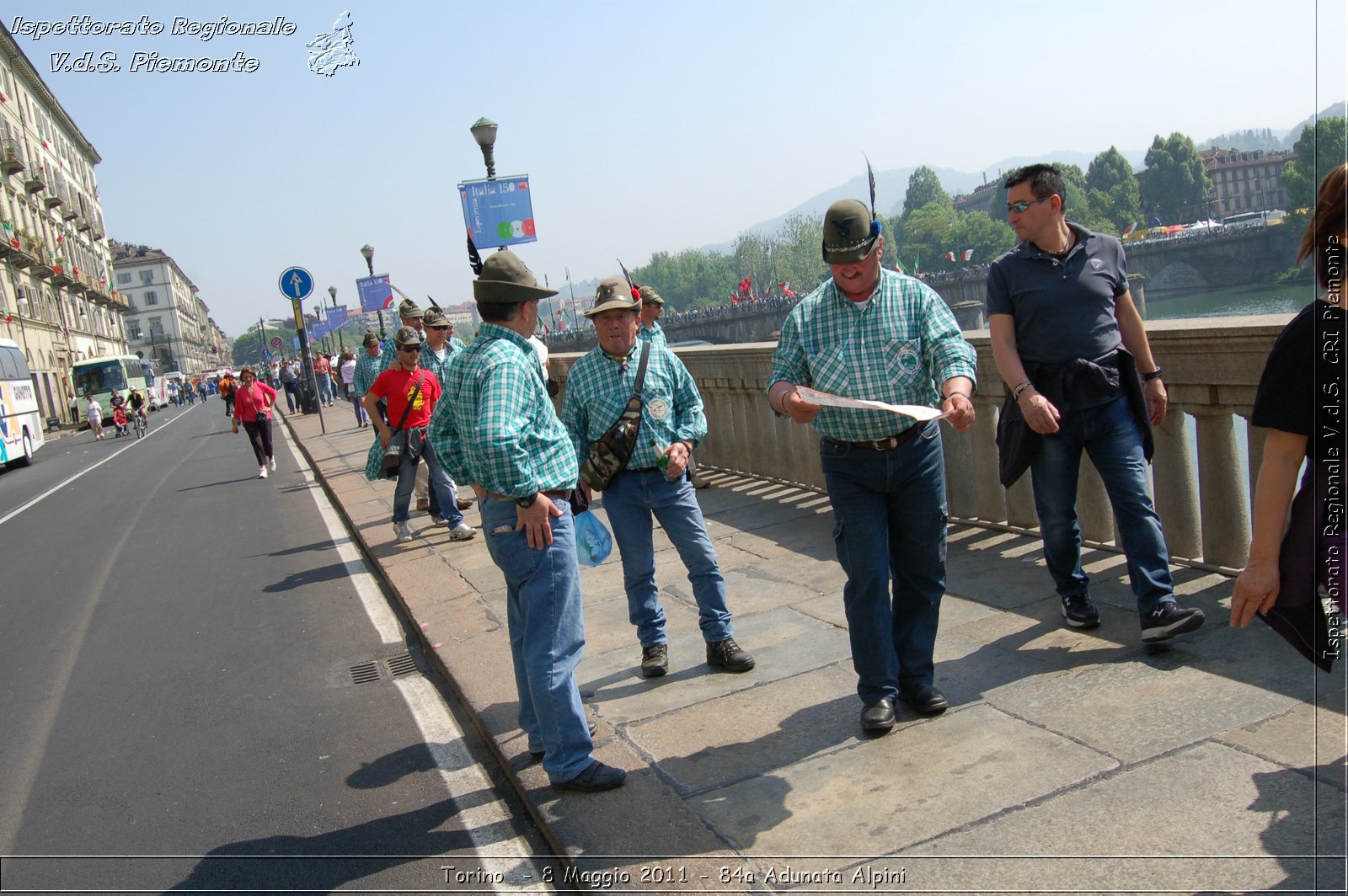 Torino  - 8 Maggio 2011 - 84a Adunata Nazionale Alpini -  Croce Rossa Italiana - Ispettorato Regionale Volontari del Soccorso Piemonte