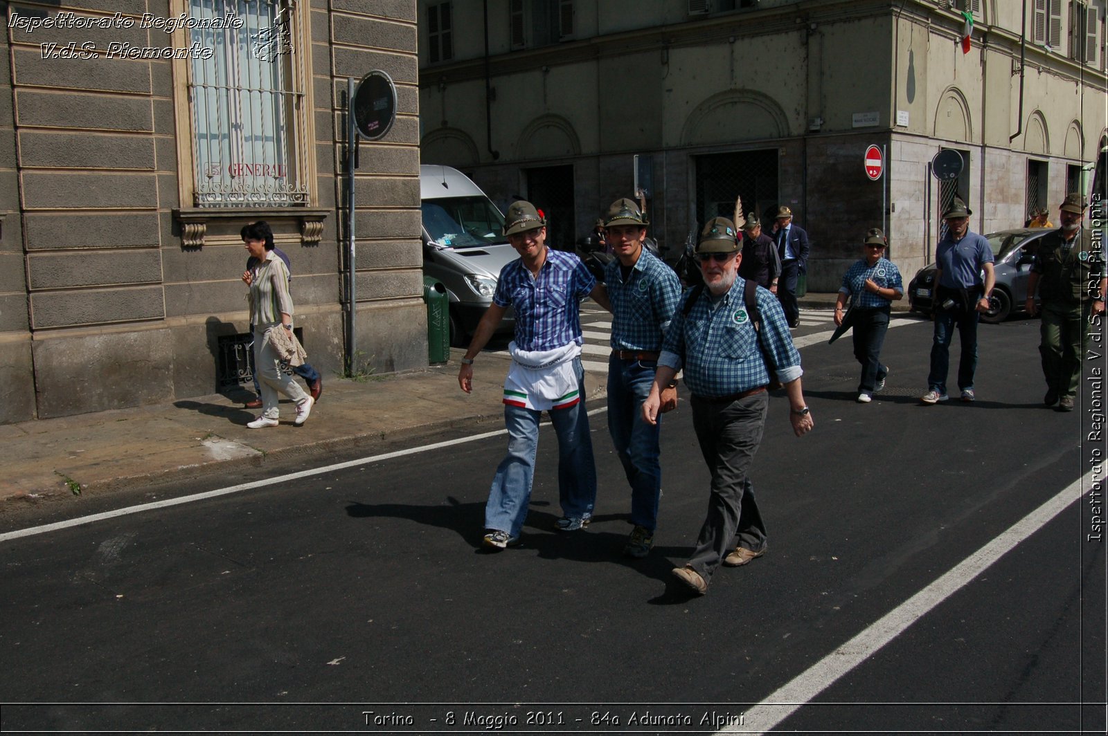 Torino  - 8 Maggio 2011 - 84a Adunata Nazionale Alpini -  Croce Rossa Italiana - Ispettorato Regionale Volontari del Soccorso Piemonte