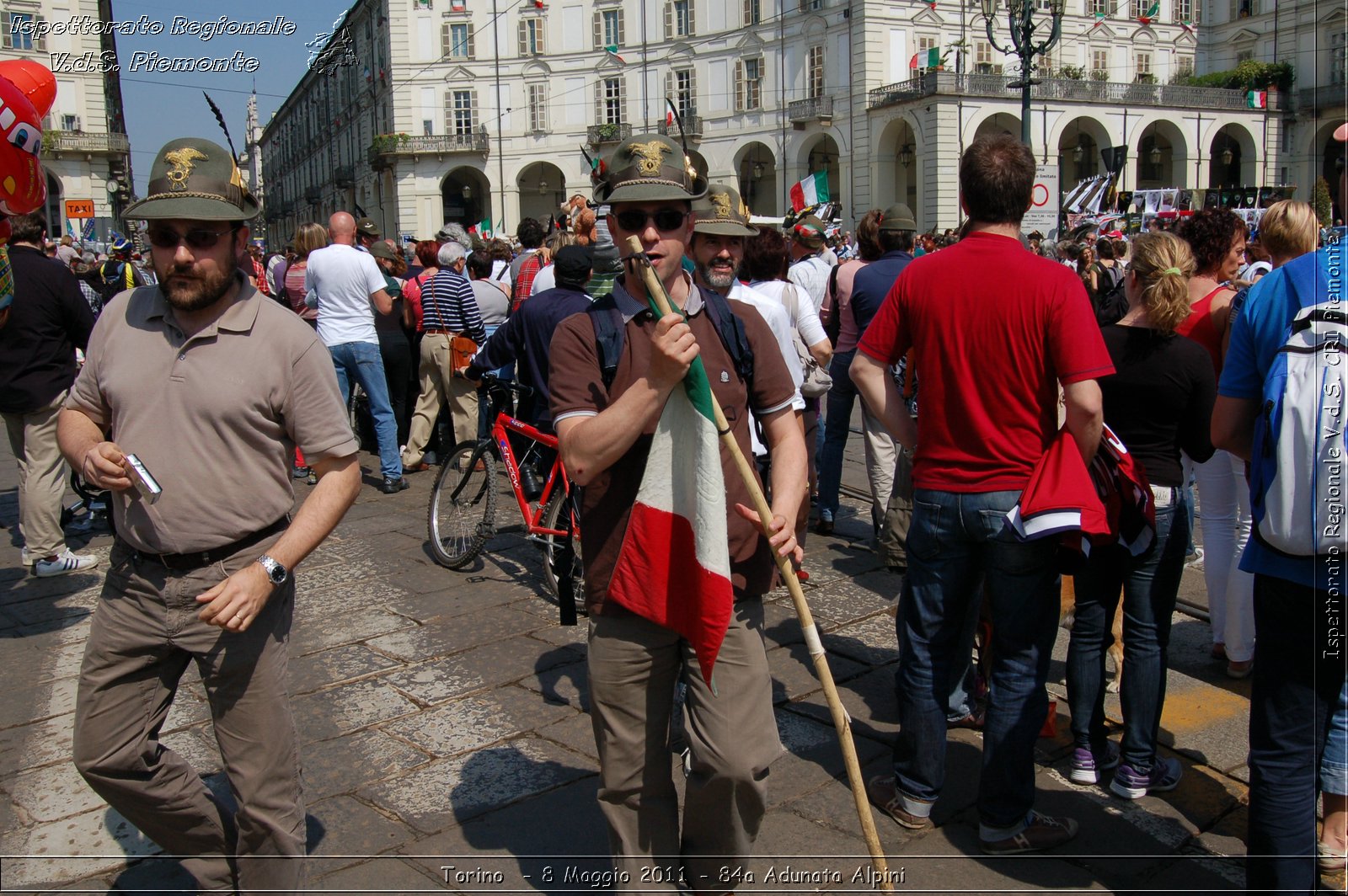 Torino  - 8 Maggio 2011 - 84a Adunata Nazionale Alpini -  Croce Rossa Italiana - Ispettorato Regionale Volontari del Soccorso Piemonte