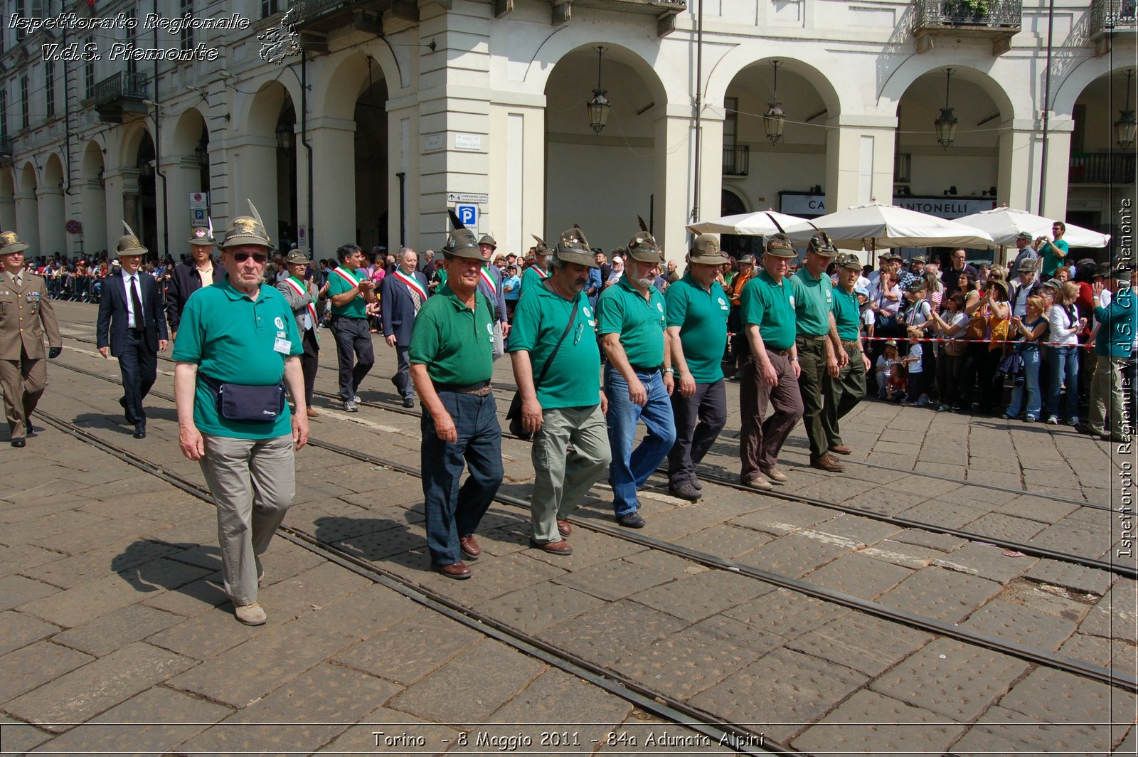 Torino  - 8 Maggio 2011 - 84a Adunata Nazionale Alpini -  Croce Rossa Italiana - Ispettorato Regionale Volontari del Soccorso Piemonte