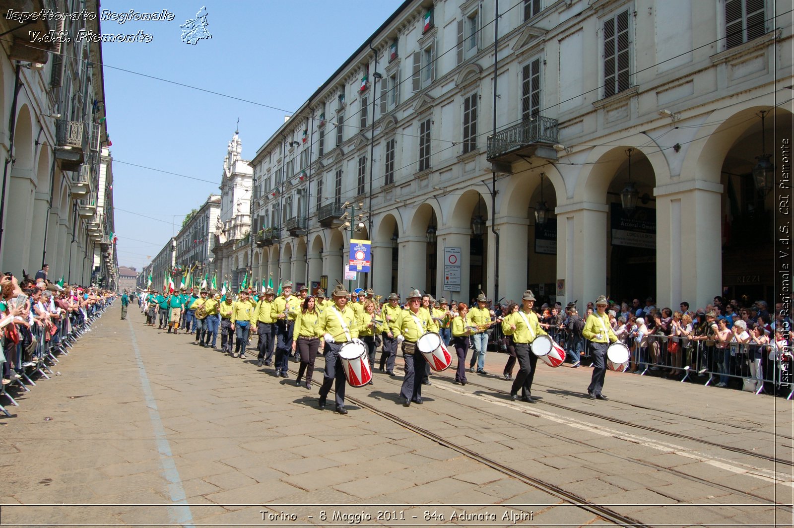 Torino  - 8 Maggio 2011 - 84a Adunata Nazionale Alpini -  Croce Rossa Italiana - Ispettorato Regionale Volontari del Soccorso Piemonte