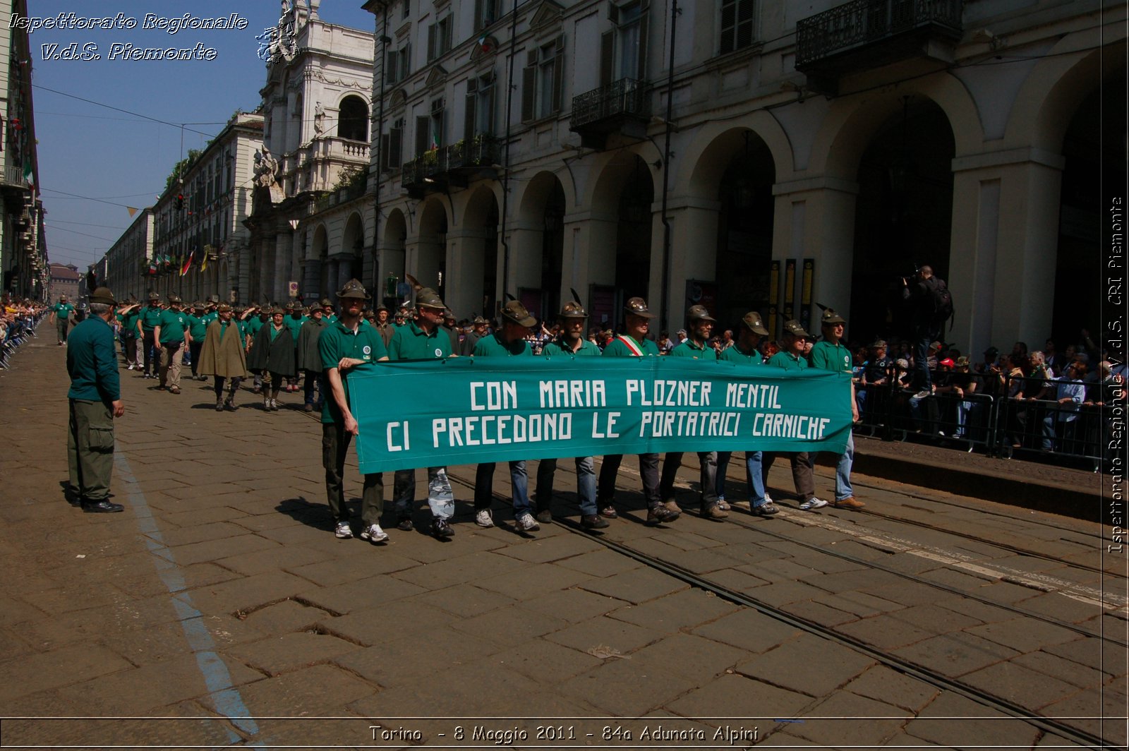 Torino  - 8 Maggio 2011 - 84a Adunata Nazionale Alpini -  Croce Rossa Italiana - Ispettorato Regionale Volontari del Soccorso Piemonte