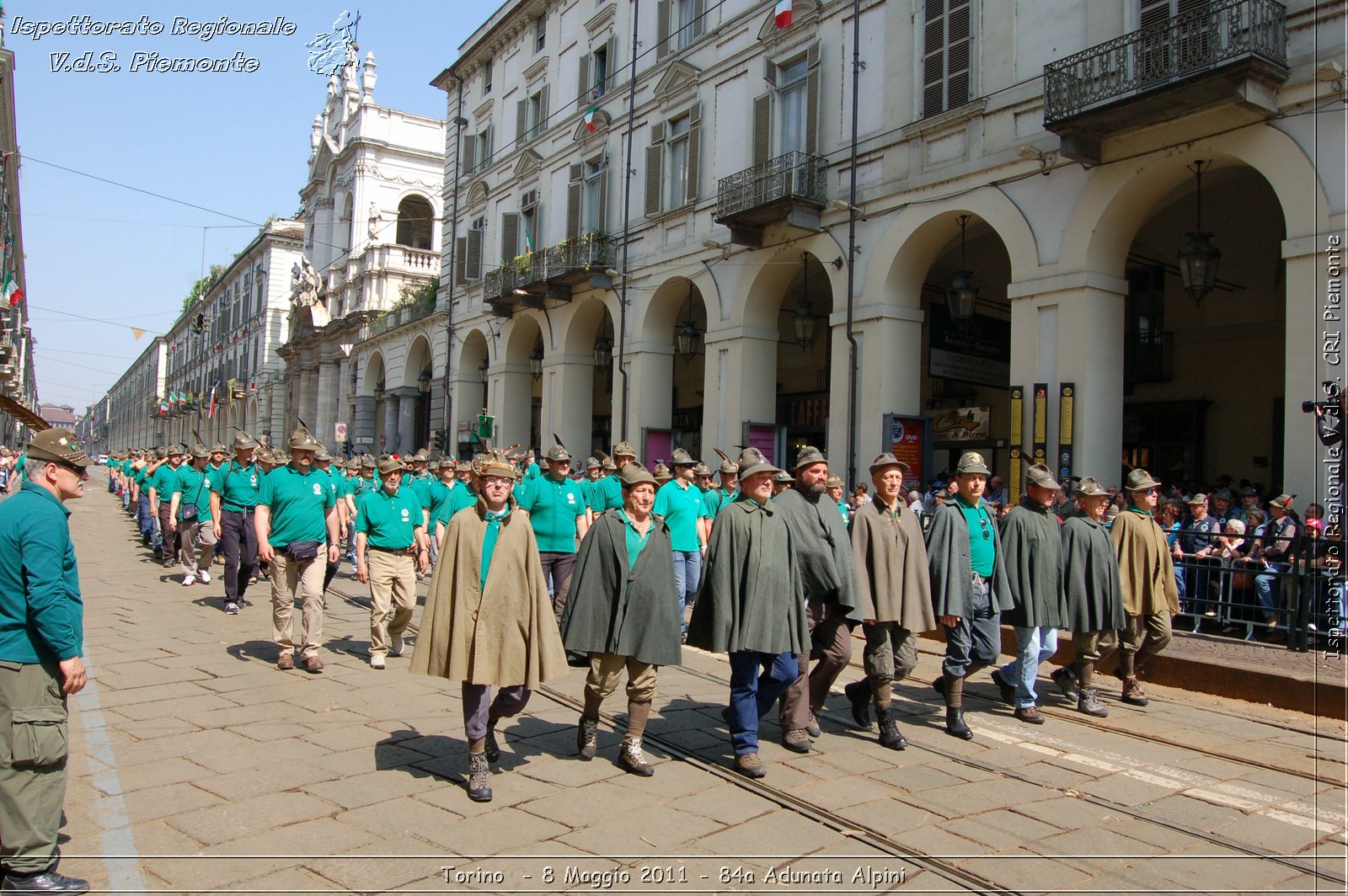 Torino  - 8 Maggio 2011 - 84a Adunata Nazionale Alpini -  Croce Rossa Italiana - Ispettorato Regionale Volontari del Soccorso Piemonte