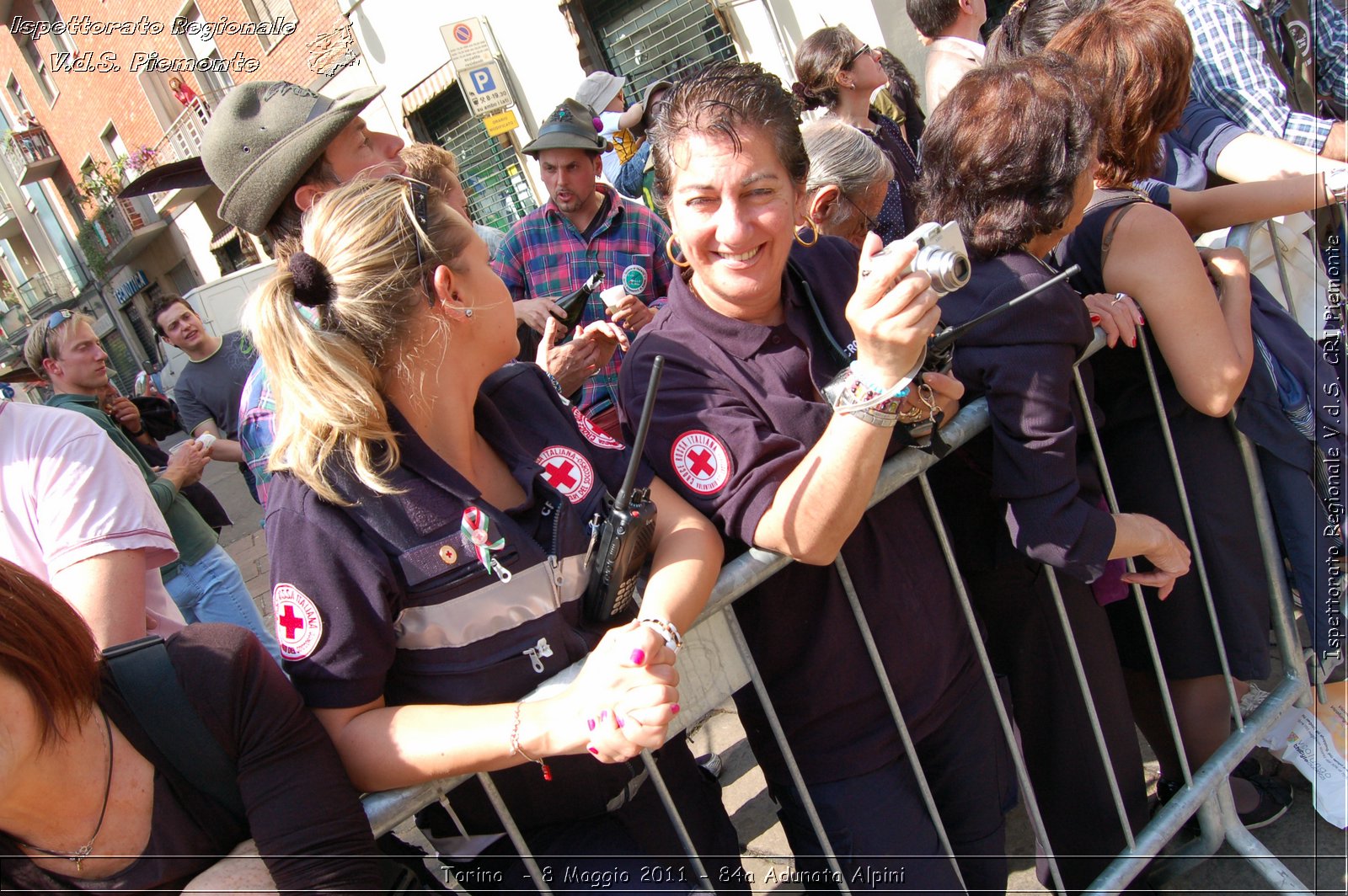 Torino  - 8 Maggio 2011 - 84a Adunata Nazionale Alpini -  Croce Rossa Italiana - Ispettorato Regionale Volontari del Soccorso Piemonte