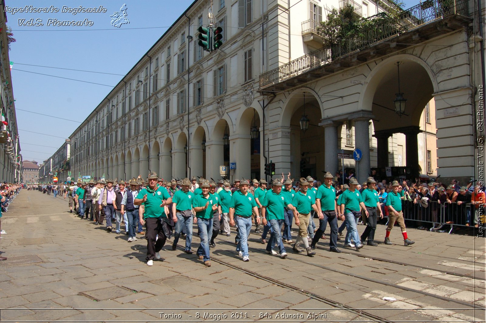 Torino  - 8 Maggio 2011 - 84a Adunata Nazionale Alpini -  Croce Rossa Italiana - Ispettorato Regionale Volontari del Soccorso Piemonte