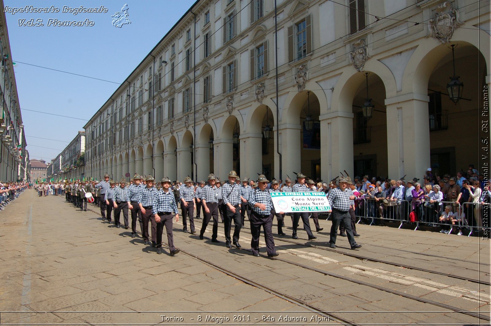 Torino  - 8 Maggio 2011 - 84a Adunata Nazionale Alpini -  Croce Rossa Italiana - Ispettorato Regionale Volontari del Soccorso Piemonte