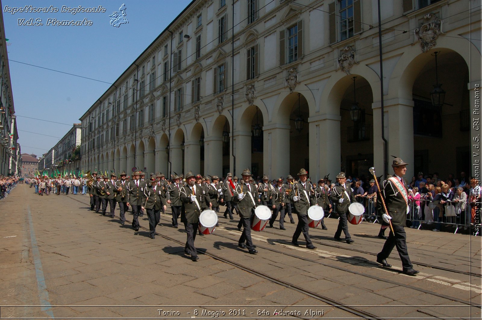 Torino  - 8 Maggio 2011 - 84a Adunata Nazionale Alpini -  Croce Rossa Italiana - Ispettorato Regionale Volontari del Soccorso Piemonte