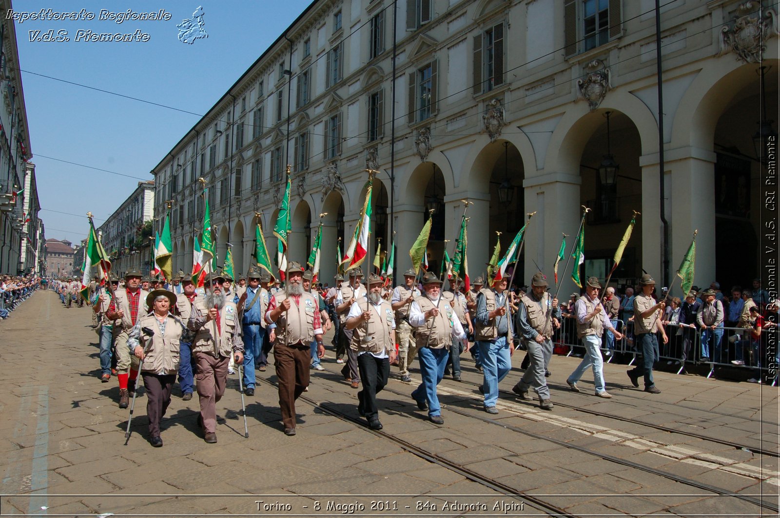 Torino  - 8 Maggio 2011 - 84a Adunata Nazionale Alpini -  Croce Rossa Italiana - Ispettorato Regionale Volontari del Soccorso Piemonte