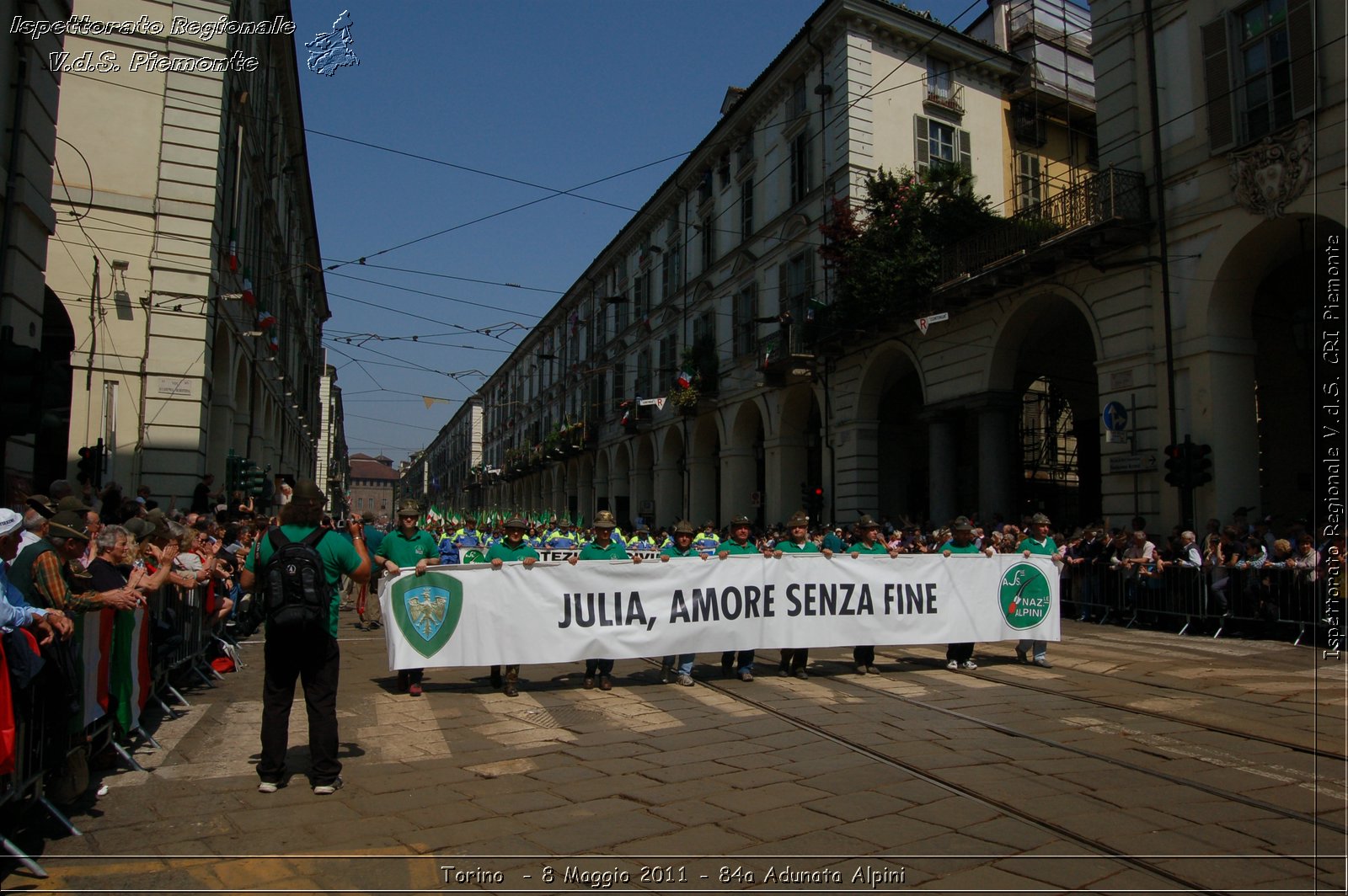 Torino  - 8 Maggio 2011 - 84a Adunata Nazionale Alpini -  Croce Rossa Italiana - Ispettorato Regionale Volontari del Soccorso Piemonte