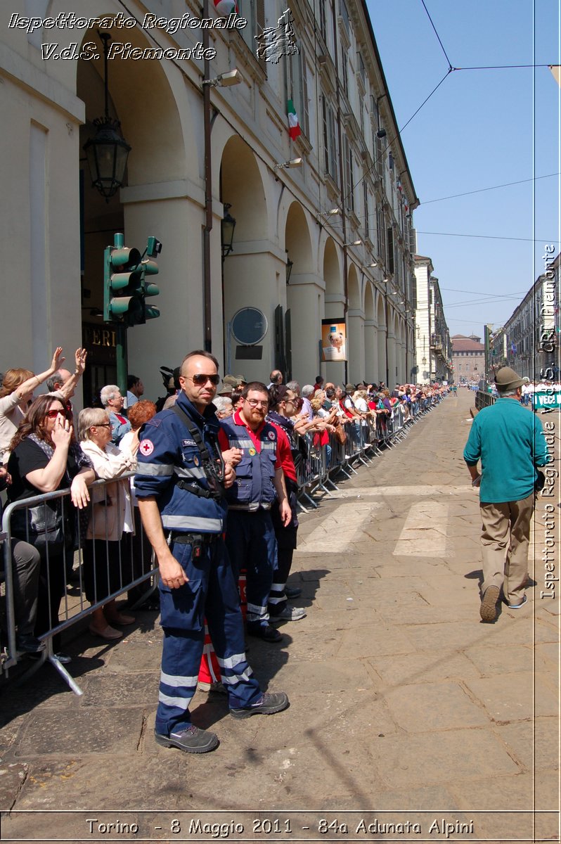 Torino  - 8 Maggio 2011 - 84a Adunata Nazionale Alpini -  Croce Rossa Italiana - Ispettorato Regionale Volontari del Soccorso Piemonte