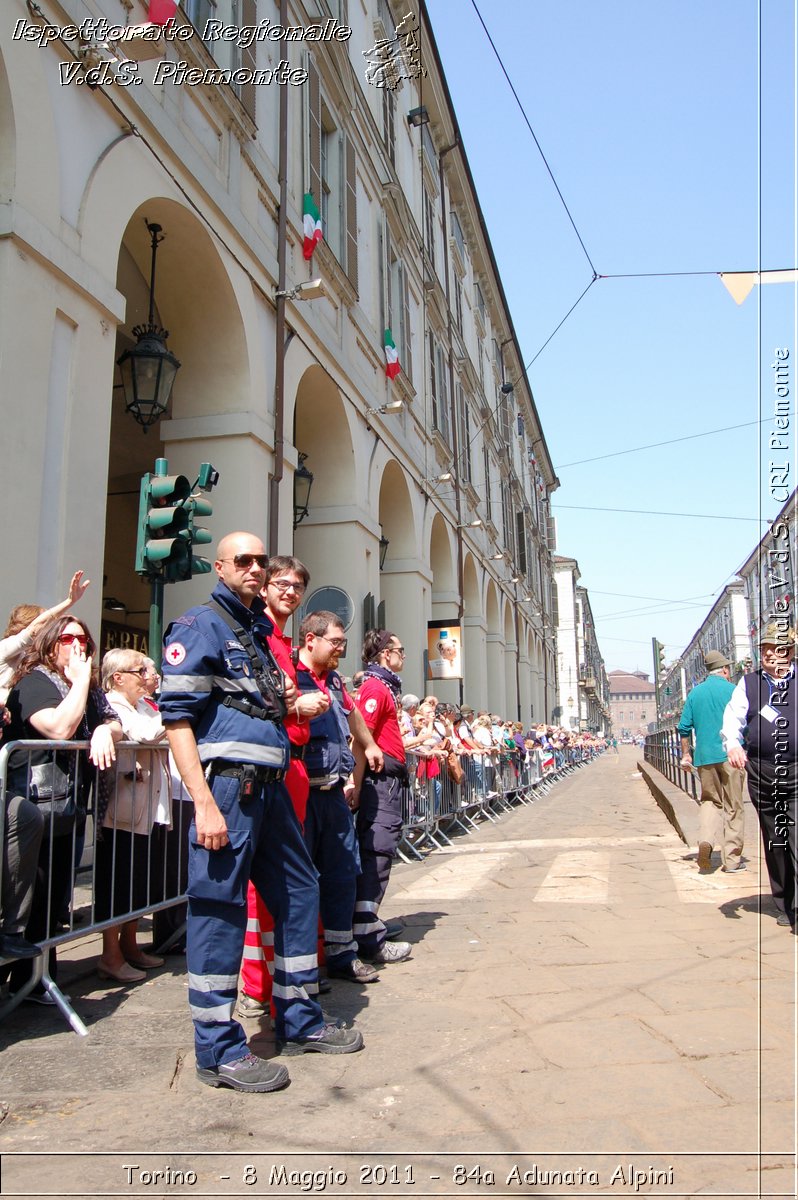 Torino  - 8 Maggio 2011 - 84a Adunata Nazionale Alpini -  Croce Rossa Italiana - Ispettorato Regionale Volontari del Soccorso Piemonte