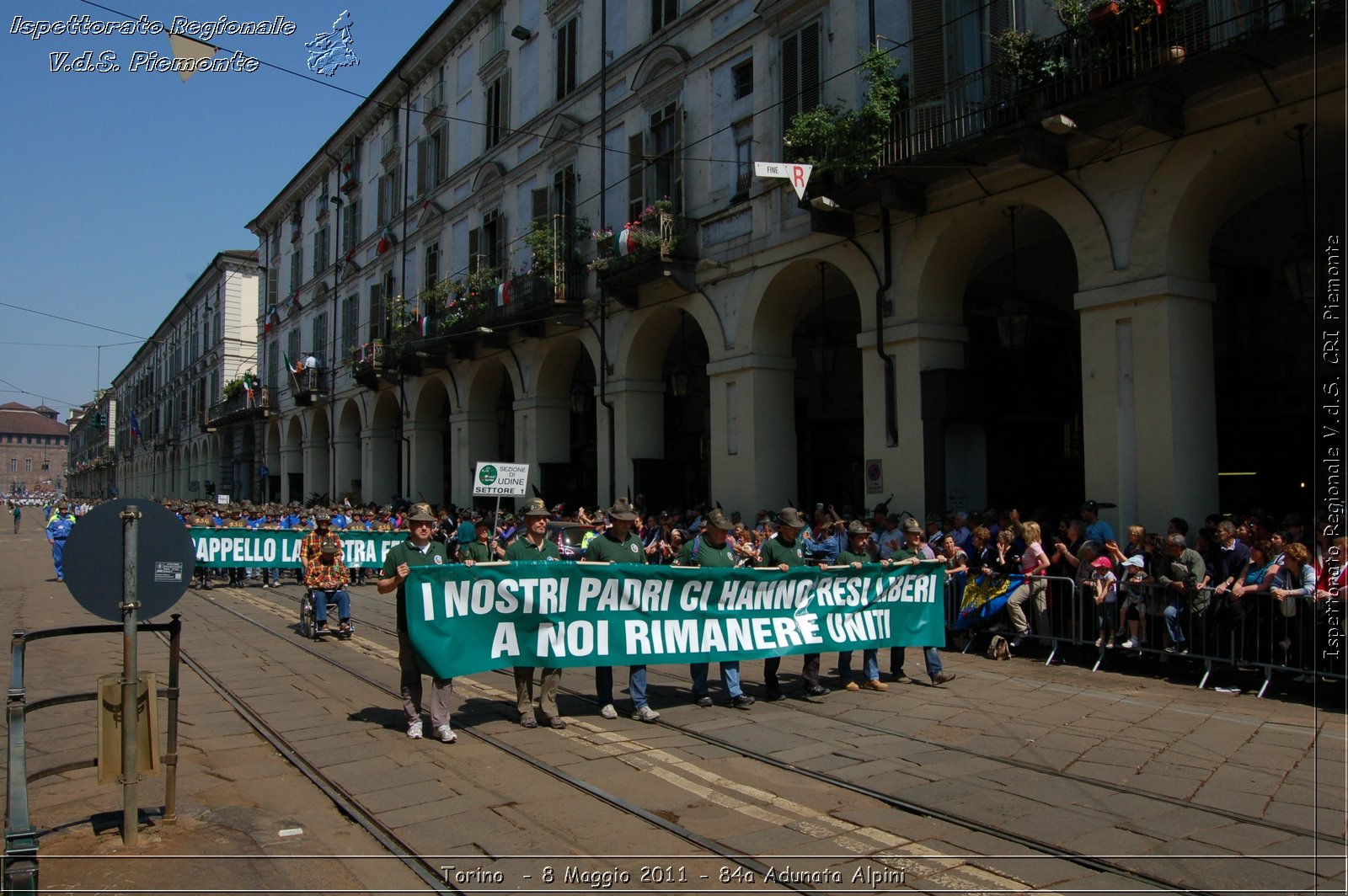 Torino  - 8 Maggio 2011 - 84a Adunata Nazionale Alpini -  Croce Rossa Italiana - Ispettorato Regionale Volontari del Soccorso Piemonte