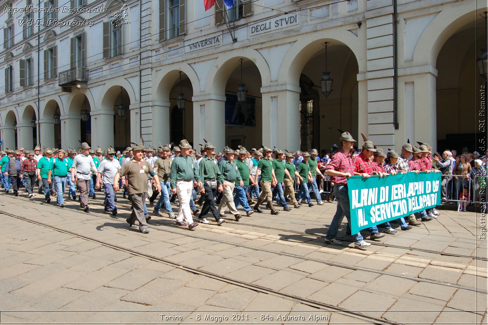 Torino  - 8 Maggio 2011 - 84a Adunata Nazionale Alpini -  Croce Rossa Italiana - Ispettorato Regionale Volontari del Soccorso Piemonte