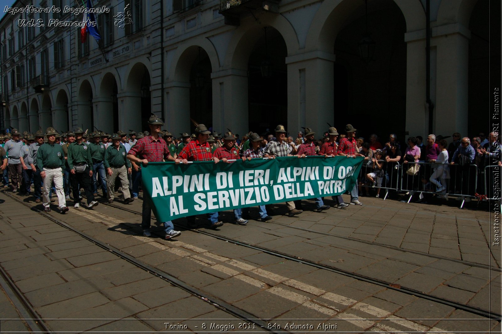 Torino  - 8 Maggio 2011 - 84a Adunata Nazionale Alpini -  Croce Rossa Italiana - Ispettorato Regionale Volontari del Soccorso Piemonte
