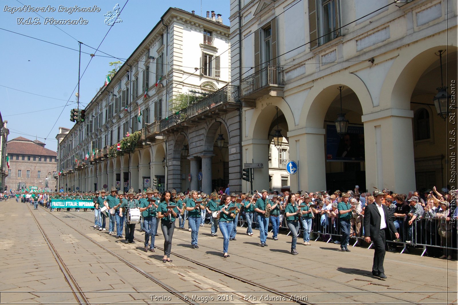 Torino  - 8 Maggio 2011 - 84a Adunata Nazionale Alpini -  Croce Rossa Italiana - Ispettorato Regionale Volontari del Soccorso Piemonte
