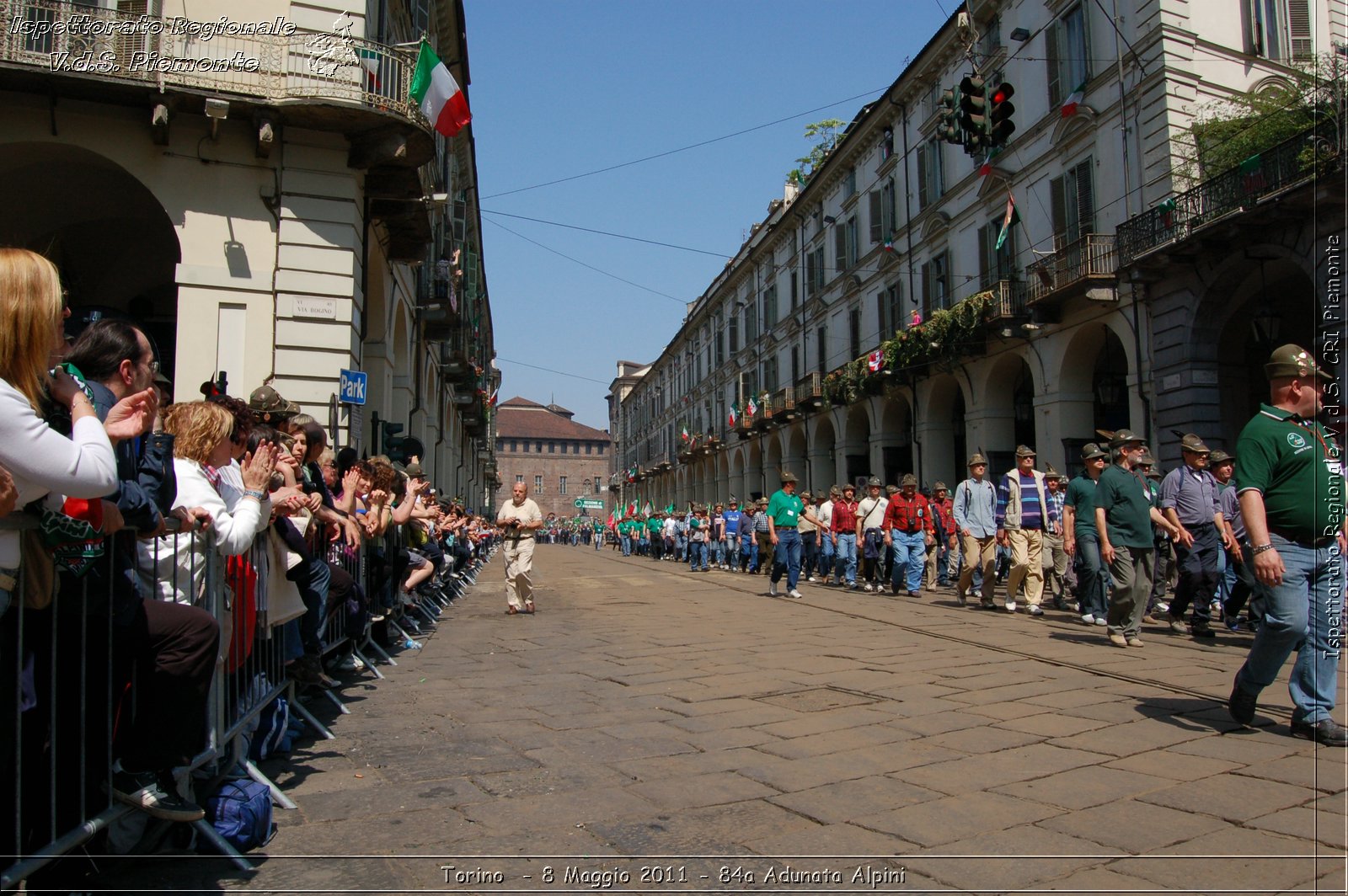 Torino  - 8 Maggio 2011 - 84a Adunata Nazionale Alpini -  Croce Rossa Italiana - Ispettorato Regionale Volontari del Soccorso Piemonte