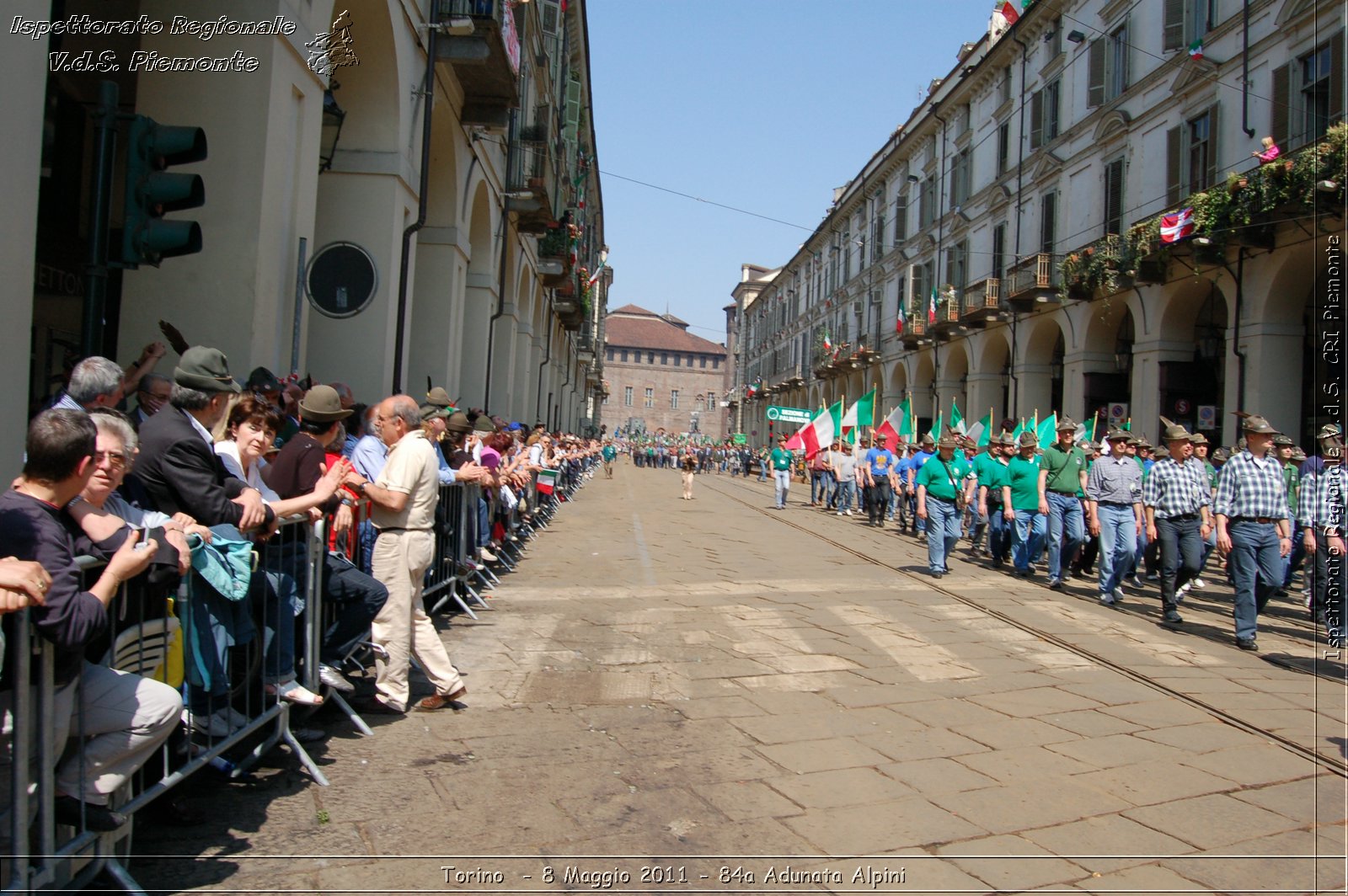 Torino  - 8 Maggio 2011 - 84a Adunata Nazionale Alpini -  Croce Rossa Italiana - Ispettorato Regionale Volontari del Soccorso Piemonte