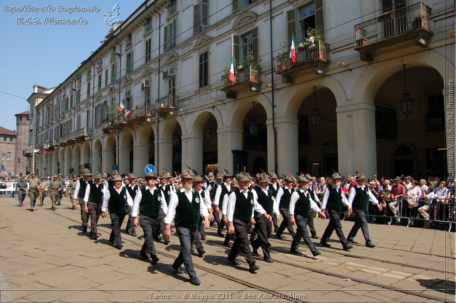 Torino  - 8 Maggio 2011 - 84a Adunata Nazionale Alpini -  Croce Rossa Italiana - Ispettorato Regionale Volontari del Soccorso Piemonte