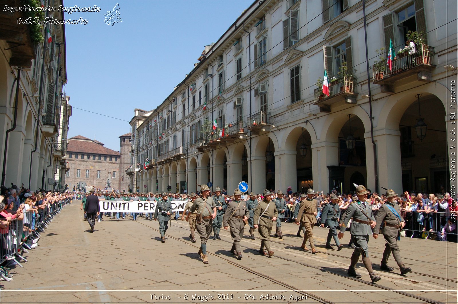 Torino  - 8 Maggio 2011 - 84a Adunata Nazionale Alpini -  Croce Rossa Italiana - Ispettorato Regionale Volontari del Soccorso Piemonte