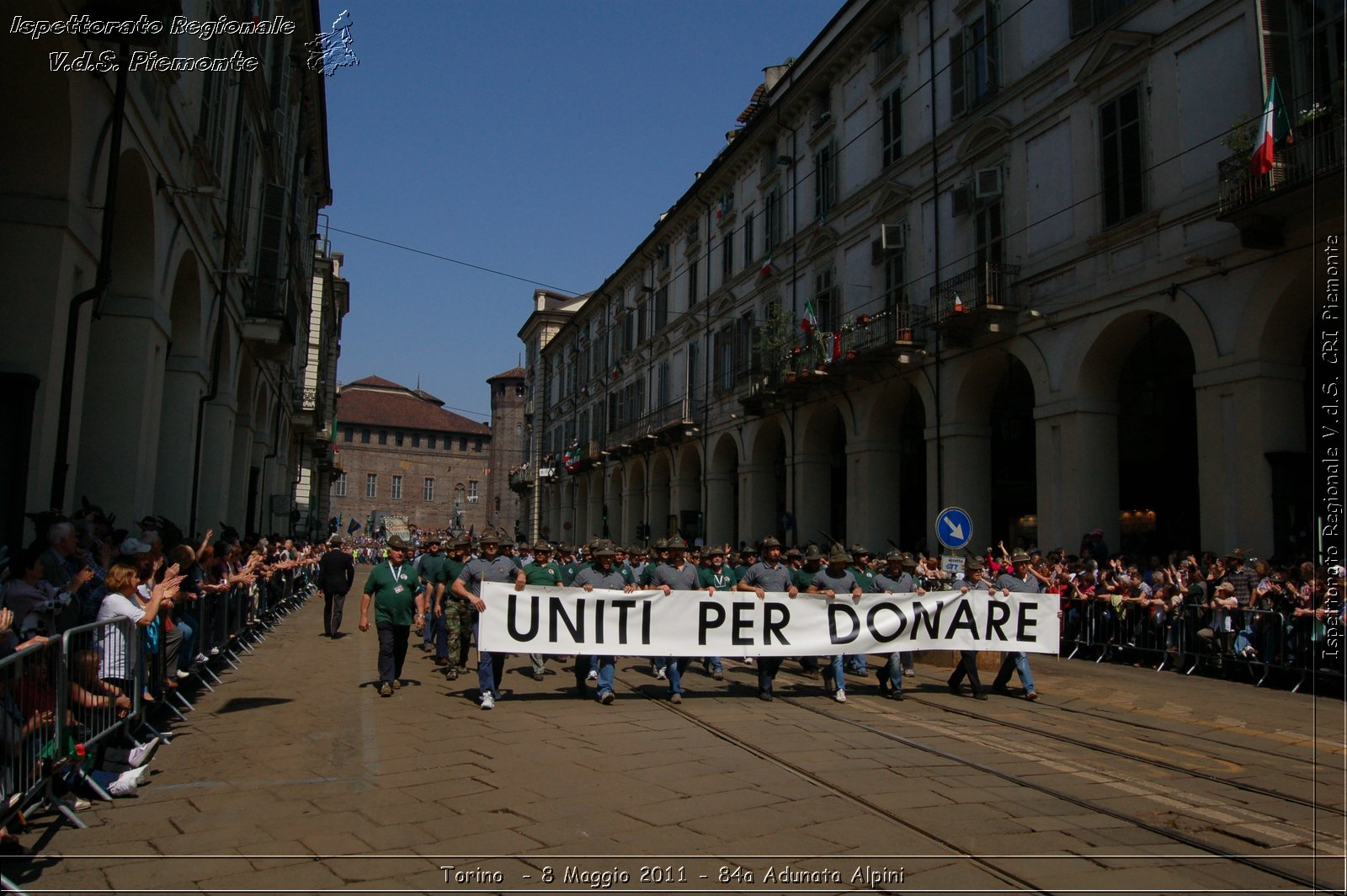 Torino  - 8 Maggio 2011 - 84a Adunata Nazionale Alpini -  Croce Rossa Italiana - Ispettorato Regionale Volontari del Soccorso Piemonte
