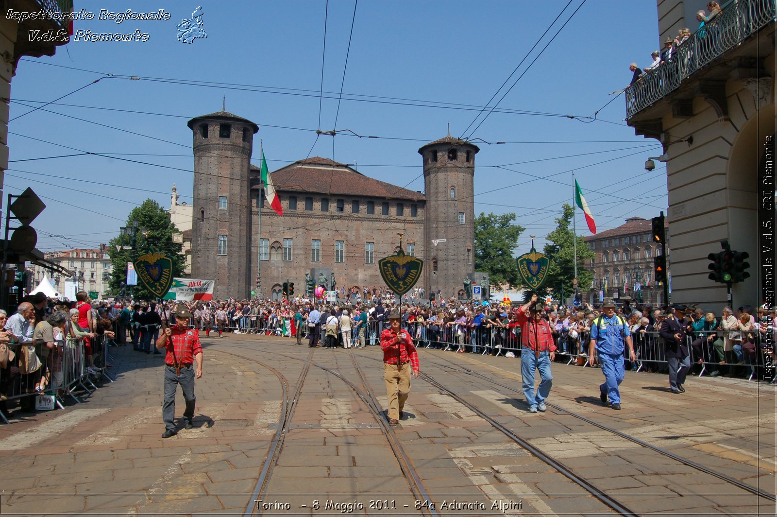 Torino  - 8 Maggio 2011 - 84a Adunata Nazionale Alpini -  Croce Rossa Italiana - Ispettorato Regionale Volontari del Soccorso Piemonte
