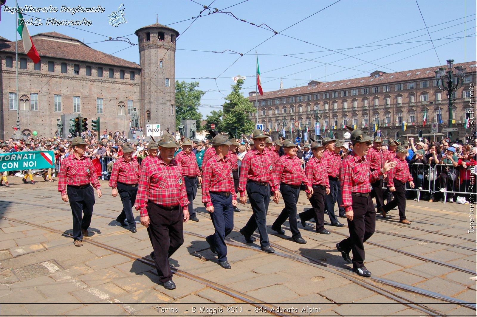 Torino  - 8 Maggio 2011 - 84a Adunata Nazionale Alpini -  Croce Rossa Italiana - Ispettorato Regionale Volontari del Soccorso Piemonte