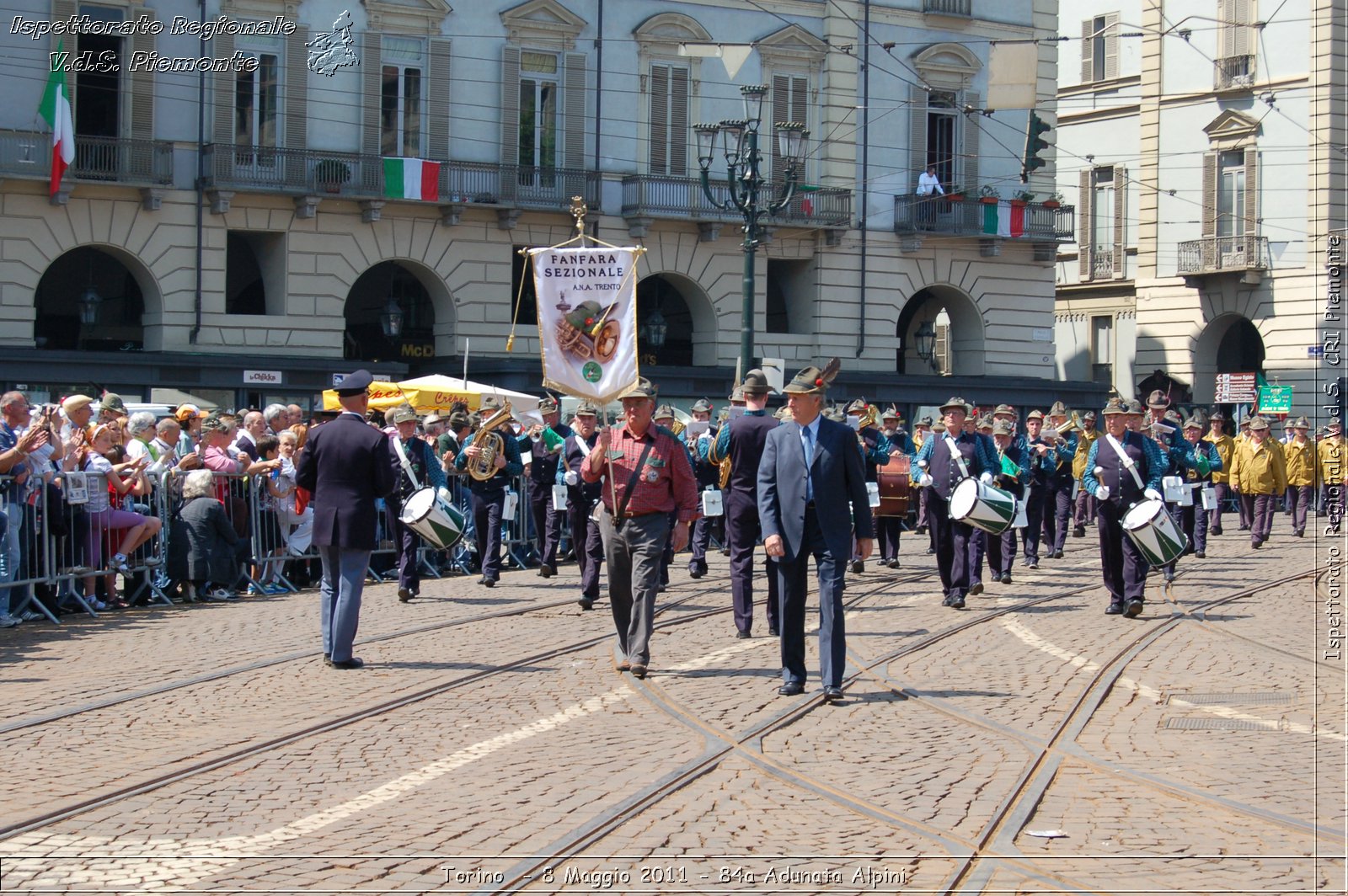 Torino  - 8 Maggio 2011 - 84a Adunata Nazionale Alpini -  Croce Rossa Italiana - Ispettorato Regionale Volontari del Soccorso Piemonte