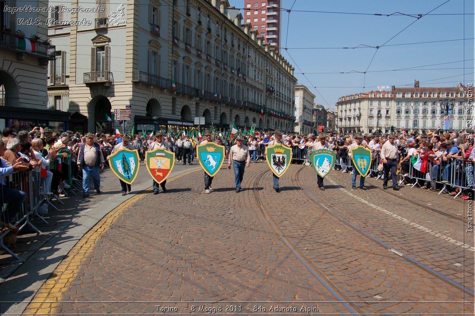 Torino  - 8 Maggio 2011 - 84a Adunata Nazionale Alpini -  Croce Rossa Italiana - Ispettorato Regionale Volontari del Soccorso Piemonte