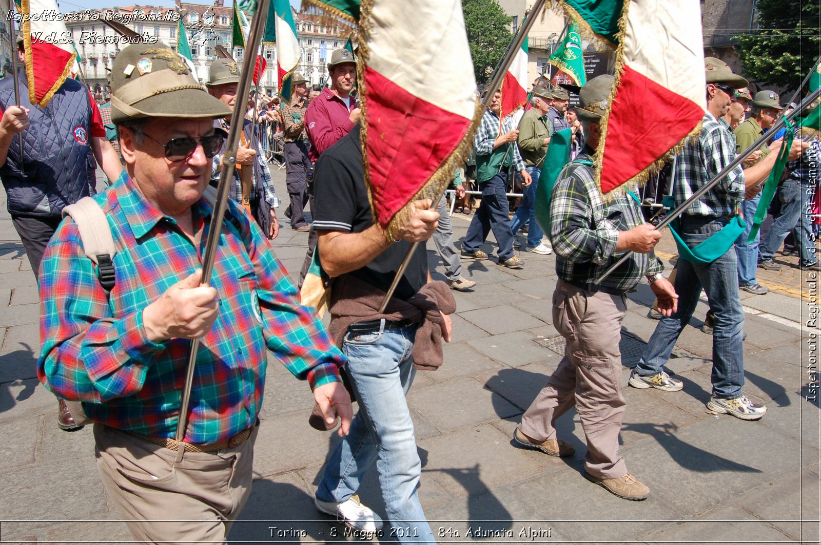 Torino  - 8 Maggio 2011 - 84a Adunata Nazionale Alpini -  Croce Rossa Italiana - Ispettorato Regionale Volontari del Soccorso Piemonte
