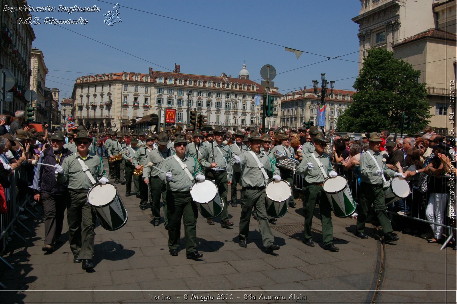 Torino  - 8 Maggio 2011 - 84a Adunata Nazionale Alpini -  Croce Rossa Italiana - Ispettorato Regionale Volontari del Soccorso Piemonte