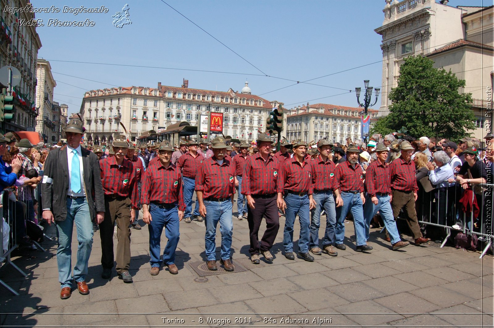 Torino  - 8 Maggio 2011 - 84a Adunata Nazionale Alpini -  Croce Rossa Italiana - Ispettorato Regionale Volontari del Soccorso Piemonte