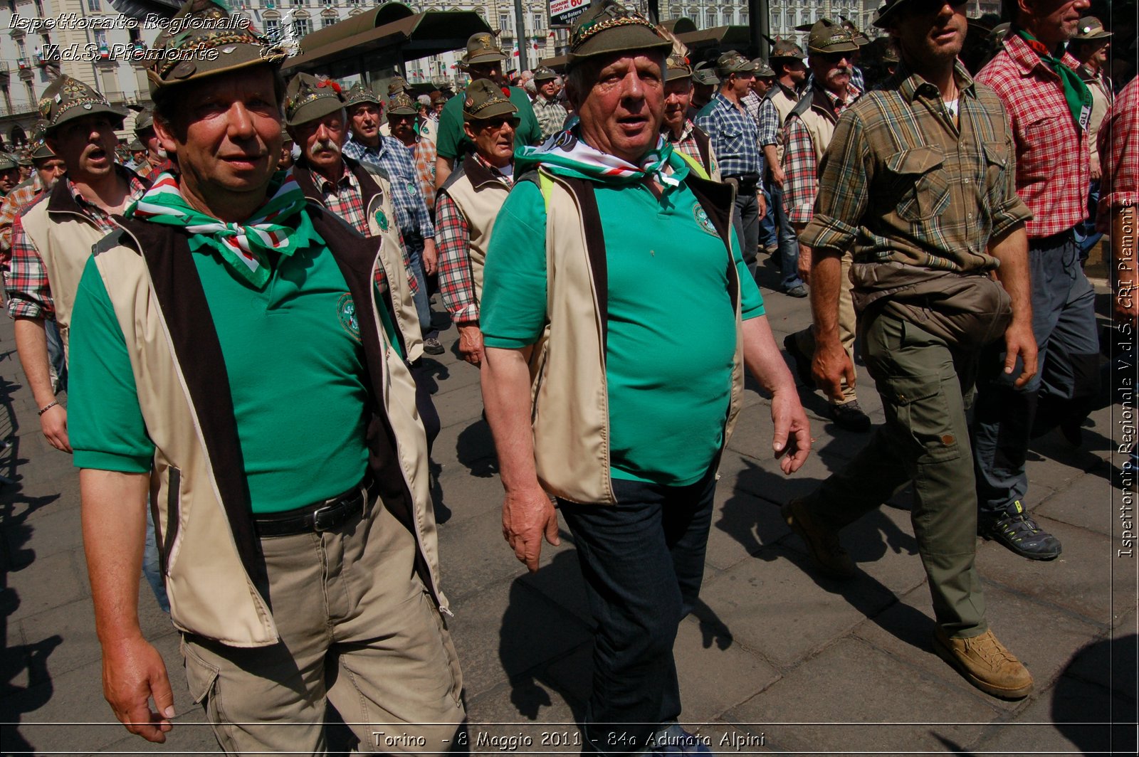Torino  - 8 Maggio 2011 - 84a Adunata Nazionale Alpini -  Croce Rossa Italiana - Ispettorato Regionale Volontari del Soccorso Piemonte