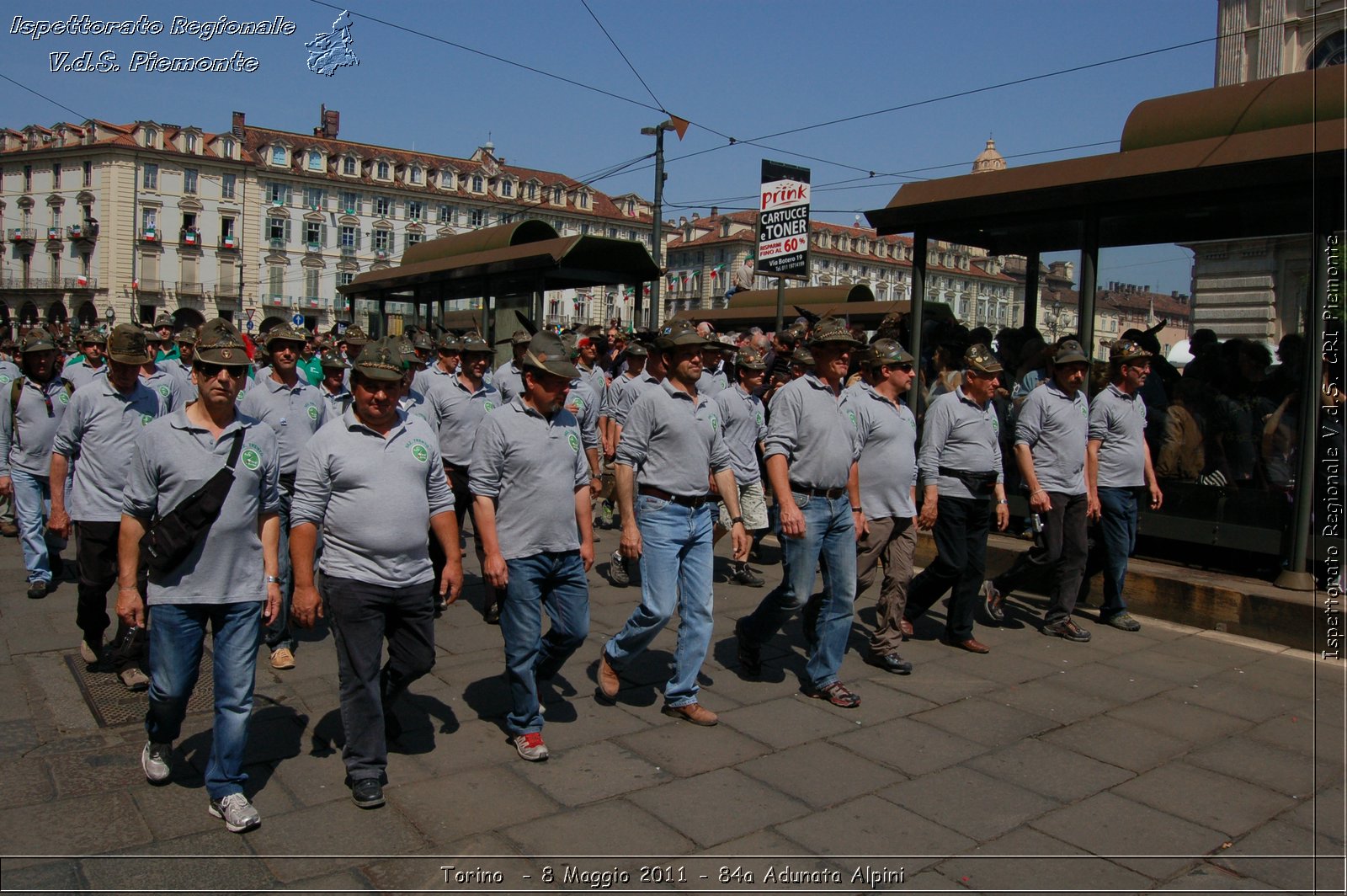 Torino  - 8 Maggio 2011 - 84a Adunata Nazionale Alpini -  Croce Rossa Italiana - Ispettorato Regionale Volontari del Soccorso Piemonte