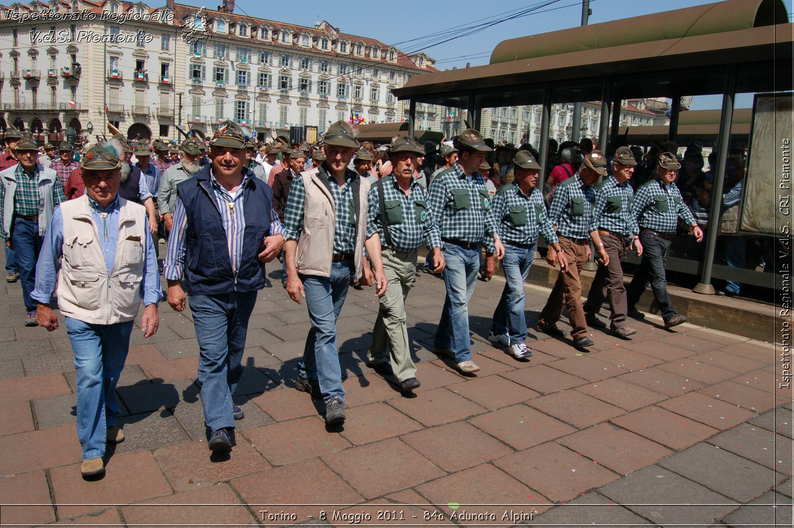 Torino  - 8 Maggio 2011 - 84a Adunata Nazionale Alpini -  Croce Rossa Italiana - Ispettorato Regionale Volontari del Soccorso Piemonte